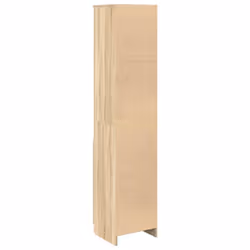 vidaXL Highboard Black Oak 37.5x35x180 cm Engineered Wood cabinet side cabinet - sonoma oak, 37.5 cm - Additional view 6