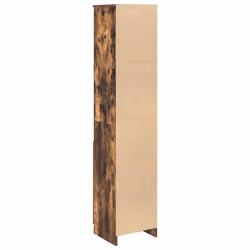 vidaXL Highboard Black Oak 37.5x35x180 cm Engineered Wood cabinet side cabinet - smoked oak, 37.5 cm - Additional view 6