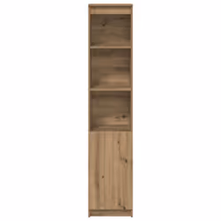 vidaXL Highboard Black Oak 37.5x35x180 cm Engineered Wood cabinet side cabinet - artisan oak, 37.5 cm - Additional view 4