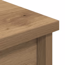 vidaXL Highboard Black Oak 37.5x35x180 cm Engineered Wood cabinet side cabinet - artisan oak, 37.5 cm - Additional view 8