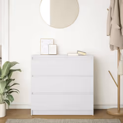 vidaXL Sideboard Grey Sonoma 80x35x76 cm Engineered Wood storage cabinet - white - Additional view 2