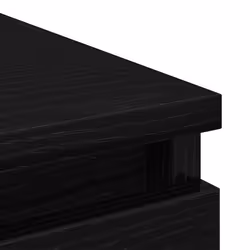 vidaXL Sideboard Grey Sonoma 80x35x76 cm Engineered Wood storage cabinet - black oak - Additional view 8