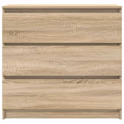 vidaXL Sideboard Grey Sonoma 80x35x76 cm Engineered Wood storage cabinet - sonoma oak - Additional view 5