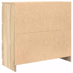 vidaXL Sideboard Grey Sonoma 80x35x76 cm Engineered Wood storage cabinet - sonoma oak - Additional view 7