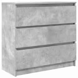 vidaXL Sideboard Grey Sonoma 80x35x76 cm Engineered Wood storage cabinet - concrete grey