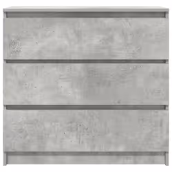 vidaXL Sideboard Grey Sonoma 80x35x76 cm Engineered Wood storage cabinet - concrete grey - Additional view 5