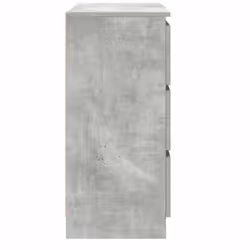 vidaXL Sideboard Grey Sonoma 80x35x76 cm Engineered Wood storage cabinet - concrete grey - Additional view 6