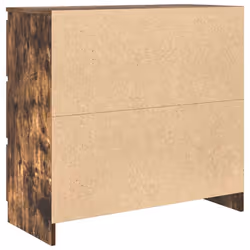 vidaXL Sideboard Grey Sonoma 80x35x76 cm Engineered Wood storage cabinet - smoked oak - Additional view 7