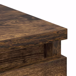 vidaXL Sideboard Grey Sonoma 80x35x76 cm Engineered Wood storage cabinet - smoked oak - Additional view 8