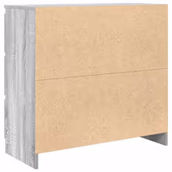 vidaXL Sideboard Grey Sonoma 80x35x76 cm Engineered Wood storage cabinet - grey sonoma - Additional view 7