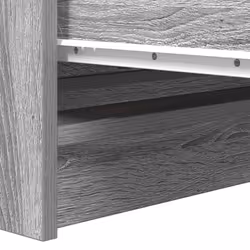 vidaXL Sideboard Grey Sonoma 80x35x76 cm Engineered Wood storage cabinet - grey sonoma - Additional view 9