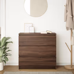 vidaXL Sideboard Grey Sonoma 80x35x76 cm Engineered Wood storage cabinet - brown oak