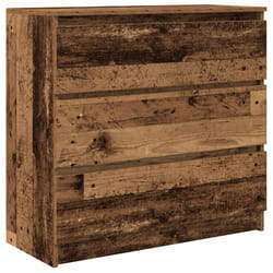 vidaXL Sideboard Grey Sonoma 80x35x76 cm Engineered Wood storage cabinet - old wood