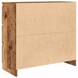 vidaXL Sideboard Grey Sonoma 80x35x76 cm Engineered Wood storage cabinet - old wood - Additional view 7