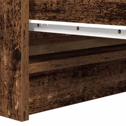 vidaXL Sideboard Grey Sonoma 80x35x76 cm Engineered Wood storage cabinet - old wood - Additional view 9