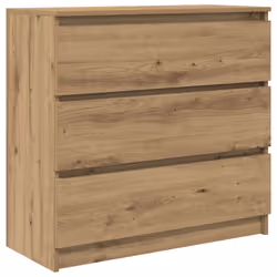 vidaXL Sideboard Grey Sonoma 80x35x76 cm Engineered Wood storage cabinet - artisan oak