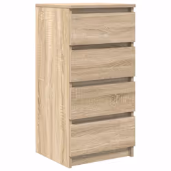 vidaXL Sideboard Sonoma Oak 37.5x35x76 cm Engineered Wood storage cabinet