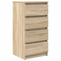 vidaXL Sideboard Sonoma Oak 37.5x35x76 cm Engineered Wood storage cabinet