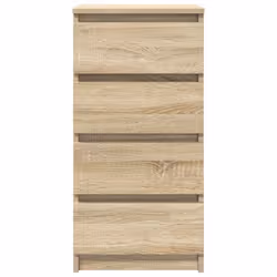 vidaXL Sideboard Sonoma Oak 37.5x35x76 cm Engineered Wood storage cabinet - Additional view 5