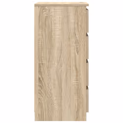 vidaXL Sideboard Sonoma Oak 37.5x35x76 cm Engineered Wood storage cabinet - Additional view 6