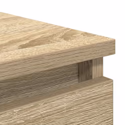 vidaXL Sideboard Sonoma Oak 37.5x35x76 cm Engineered Wood storage cabinet - Additional view 8