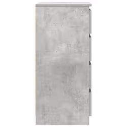 vidaXL Sideboard Concrete Grey 37.5x35x76 cm Engineered Wood storage cabinet - Additional view 6