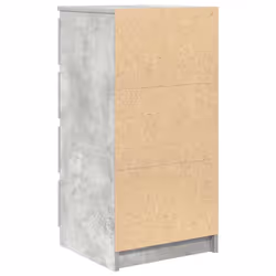 vidaXL Sideboard Concrete Grey 37.5x35x76 cm Engineered Wood storage cabinet - Additional view 7