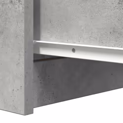 vidaXL Sideboard Concrete Grey 37.5x35x76 cm Engineered Wood storage cabinet - Additional view 9