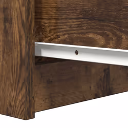 vidaXL Sideboard Smoked Oak 37.5x35x76 cm Engineered Wood storage cabinet - Additional view 9