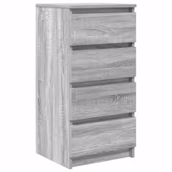vidaXL Sideboard Grey Sonoma 37.5x35x76 cm Engineered Wood storage cabinet