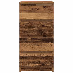 vidaXL Sideboard Old Wood 37.5x35x76 cm Engineered Wood storage cabinet - Additional view 5