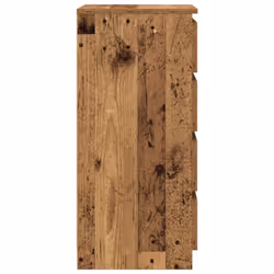 vidaXL Sideboard Old Wood 37.5x35x76 cm Engineered Wood storage cabinet - Additional view 6