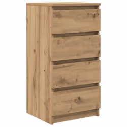 vidaXL Sideboard Artisan Oak 37.5x35x76 cm Engineered Wood storage cabinet