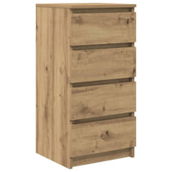 vidaXL Sideboard Artisan Oak 37.5x35x76 cm Engineered Wood storage cabinet