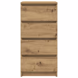 vidaXL Sideboard Artisan Oak 37.5x35x76 cm Engineered Wood storage cabinet - Additional view 5