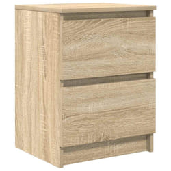 vidaXL TV Cabinet Smoked Oak 40x35x54 cm Engineered Wood tv stand tv sideboard - sonoma oak