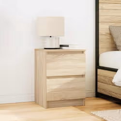 vidaXL TV Cabinet Smoked Oak 40x35x54 cm Engineered Wood tv stand tv sideboard - sonoma oak