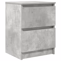 vidaXL TV Cabinet Smoked Oak 40x35x54 cm Engineered Wood tv stand tv sideboard - concrete grey