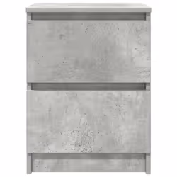vidaXL TV Cabinet Smoked Oak 40x35x54 cm Engineered Wood tv stand tv sideboard - concrete grey - Additional view 5