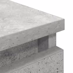 vidaXL TV Cabinet Smoked Oak 40x35x54 cm Engineered Wood tv stand tv sideboard - concrete grey - Additional view 8