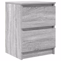 vidaXL TV Cabinet Smoked Oak 40x35x54 cm Engineered Wood tv stand tv sideboard - grey sonoma