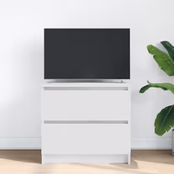 vidaXL TV Cabinet White 60x35x54 cm Engineered Wood tv stand tv stand cabinet