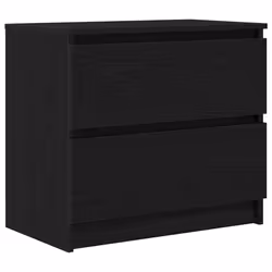 vidaXL TV Cabinet Black 60x35x54 cm Engineered Wood tv stand tv stand cabinet