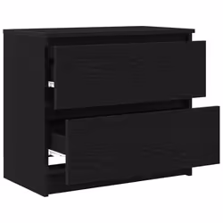 vidaXL TV Cabinet Black 60x35x54 cm Engineered Wood tv stand tv stand cabinet - Additional view 4