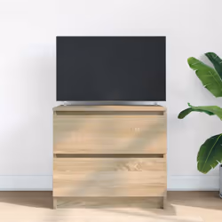 vidaXL TV Cabinet Sonoma Oak 60x35x54 cm Engineered Wood tv stand