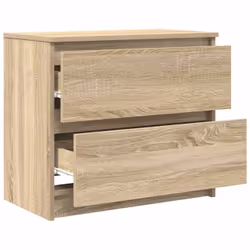 vidaXL TV Cabinet Sonoma Oak 60x35x54 cm Engineered Wood tv stand - Additional view 4