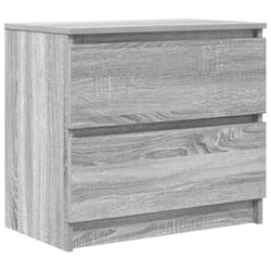vidaXL TV Cabinet Grey Sonoma 60x35x54 cm Engineered Wood tv stand
