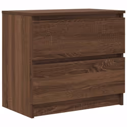 vidaXL TV Cabinet Brown Oak 60x35x54 cm Engineered Wood tv stand