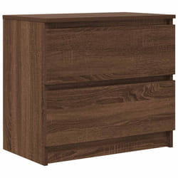 vidaXL TV Cabinet Brown Oak 60x35x54 cm Engineered Wood tv stand