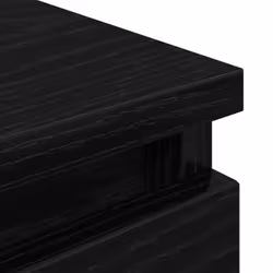 vidaXL TV Cabinet Black 100x35x54 cm Engineered Wood tv stand tv sideboard - black - Additional view 8